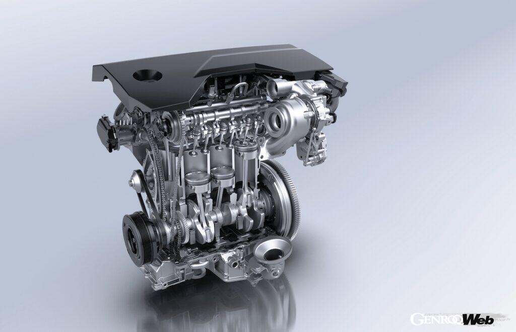 3008と5008に投入される「プジョー48Vハイブリッド・システム」は、1.2リッター直列3気筒「PureTech」ガソリンターボに、新開発の48Vバッテリーを組み合わせた。