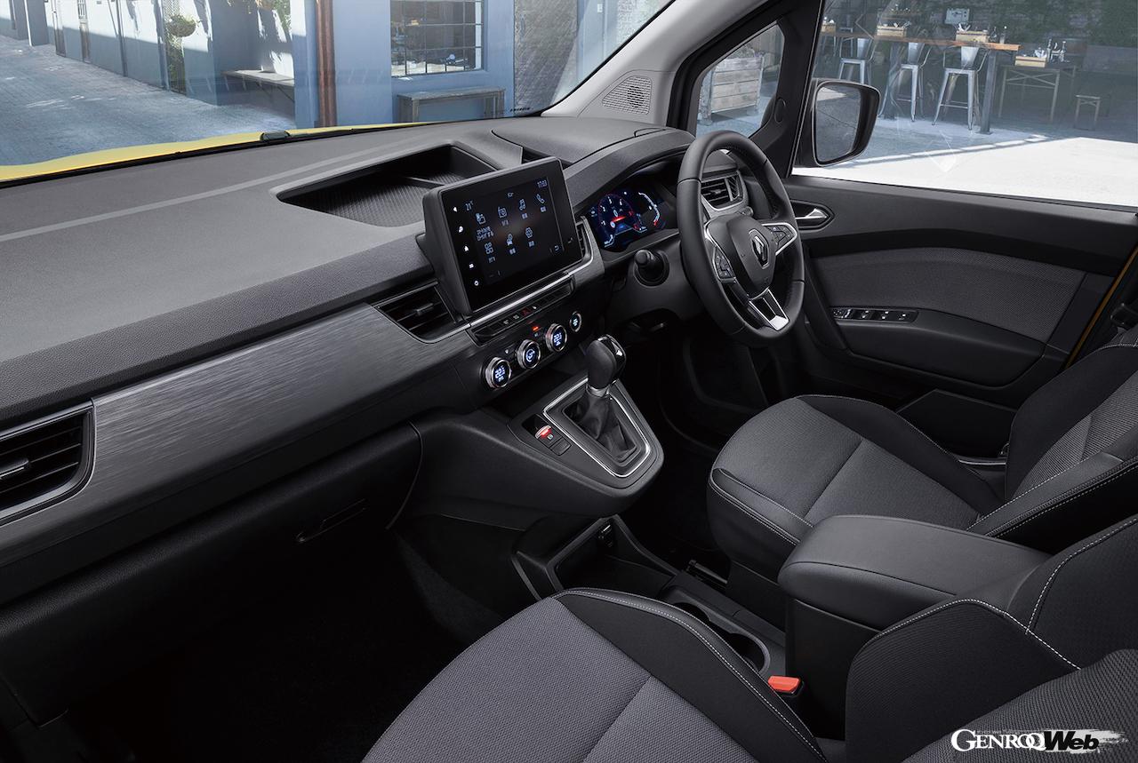 フルモデルチェンジを果たした、新型ルノー カングーのインテリア。