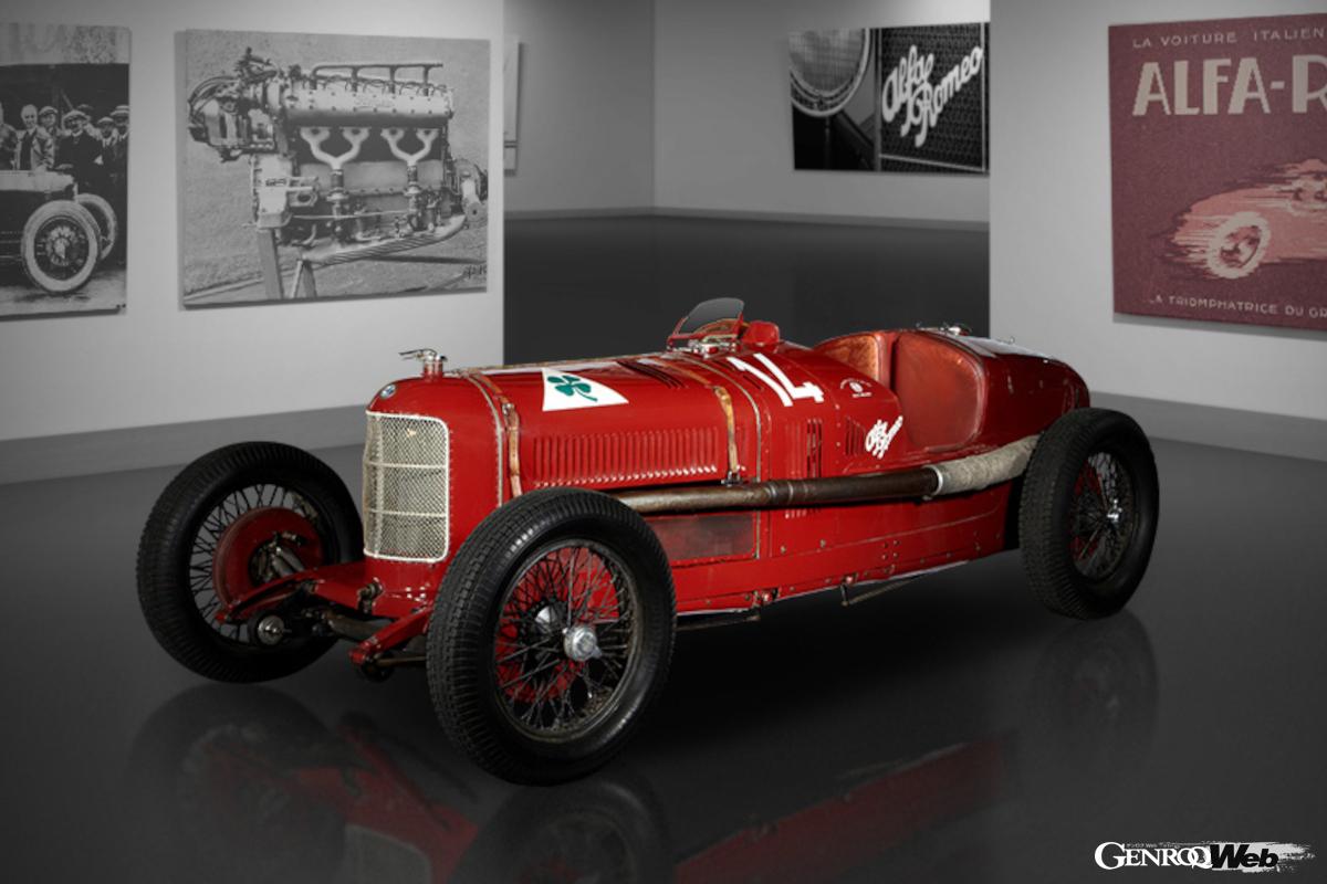 1925年型P2グランプレミオ。