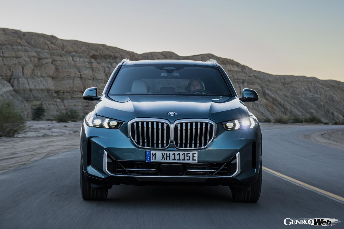 メルセデスAMG GLEとの比較であればX5 Mが好適だが、マイナーチェンジ後のモデルが現時点（2月10日）で未発表ということで、同じV8エンジン搭載車同士で比較する。写真はGLE 63 SとX5 xDrive50e。