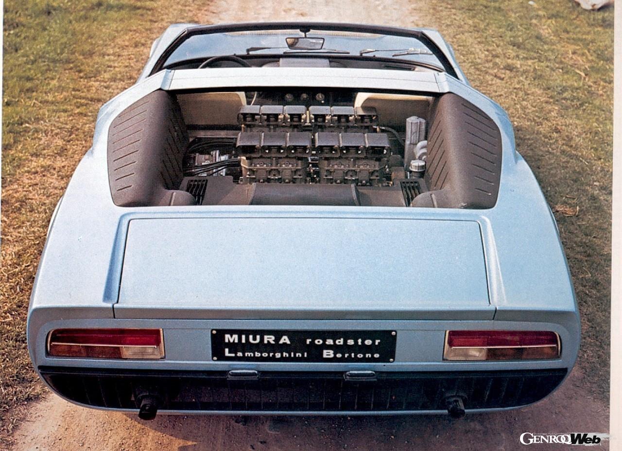 【ランボルギーニ ヒストリー】世界にたった1台のみ！幻のミウラ ロードスター