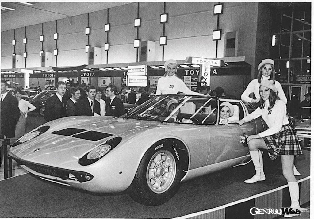 #レアミニカー1/43 ランボルギーニ・ミウラ Roadster 1968 レアミニカー1/43 ランボルギーニ・ミウラ Roadster 1968 昭和