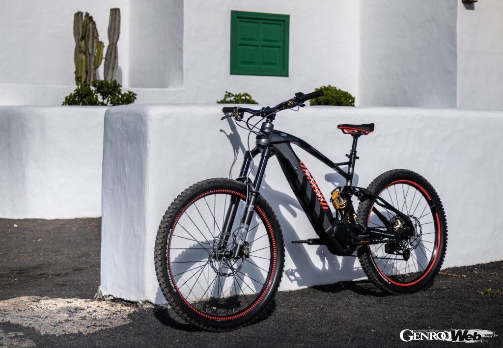 ダカール車両をイメージした電動アシストMTB「アウディ エレクトリック