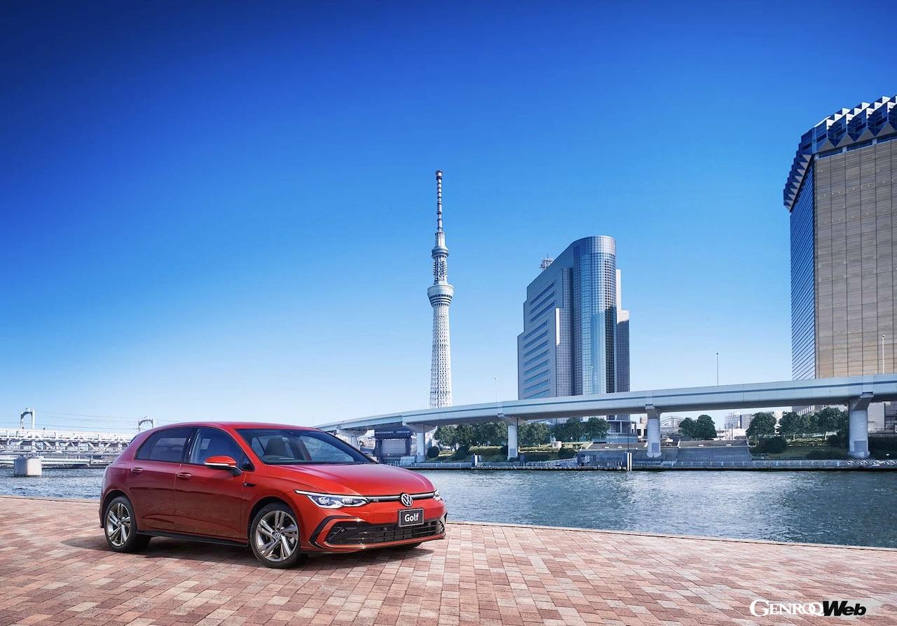 2023年に発売を予定している、フォルクスワーゲン ゴルフの「70周年記念特別仕様車」。