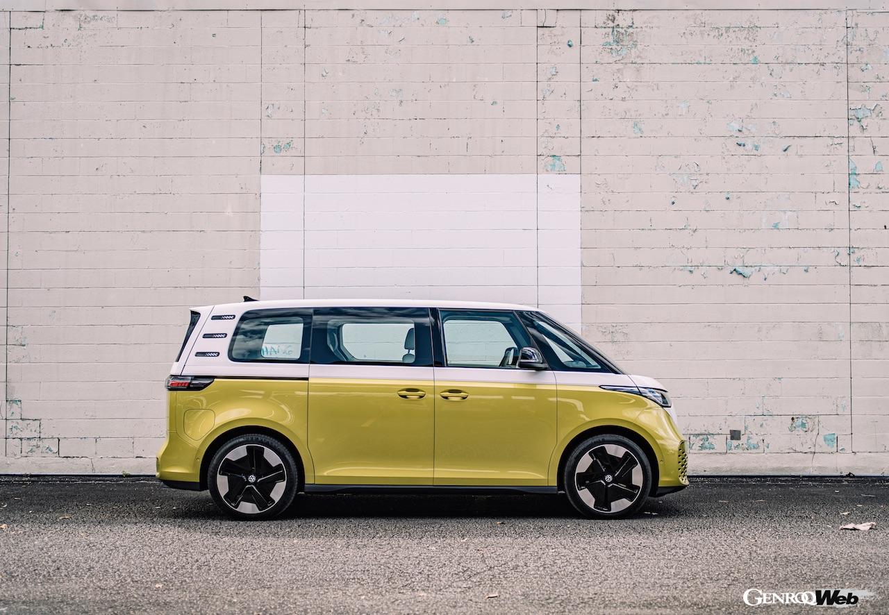 2022年から欧州での販売がスタートした「ID. Buzz」。乗用仕様と商用仕様をラインアップするが、日本には2024年に乗用仕様が導入される予定だ。