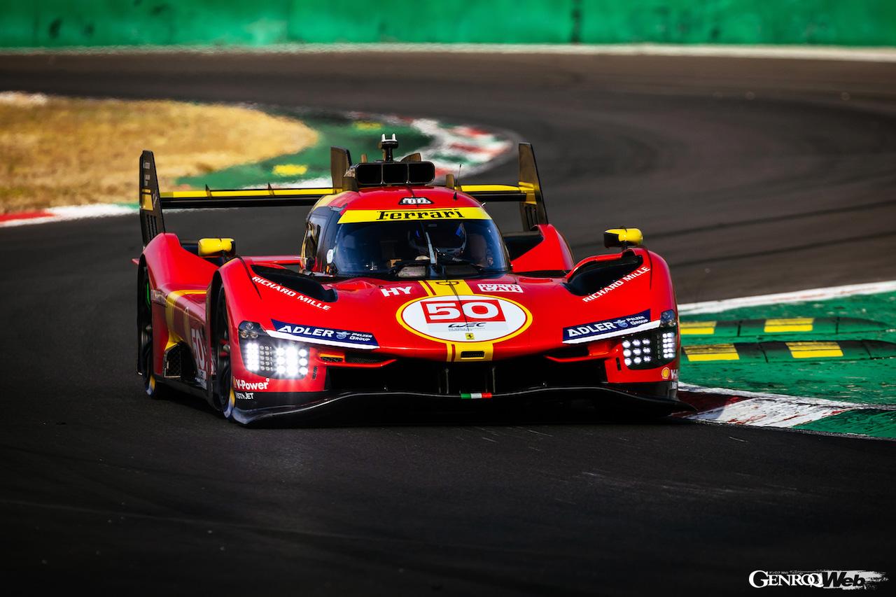 いよいよ、WECデビューを果たしたフェラーリ 499Pが、公式プラクティスに登場した。