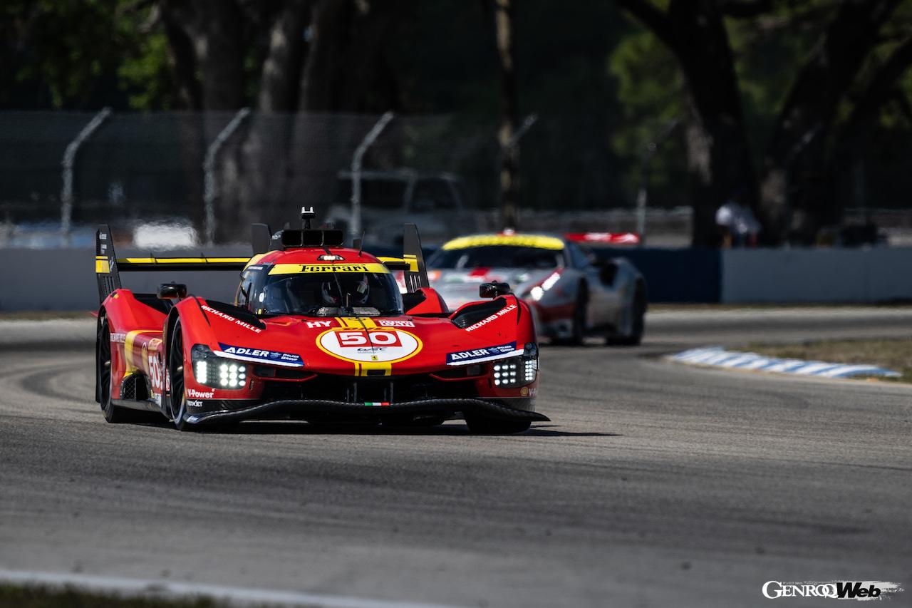 15分の予選後半、アタックを担当したアントニオ・フオコが、トヨタお2台を上回るタイムを叩き出し、見事ポールポジションを獲得した。