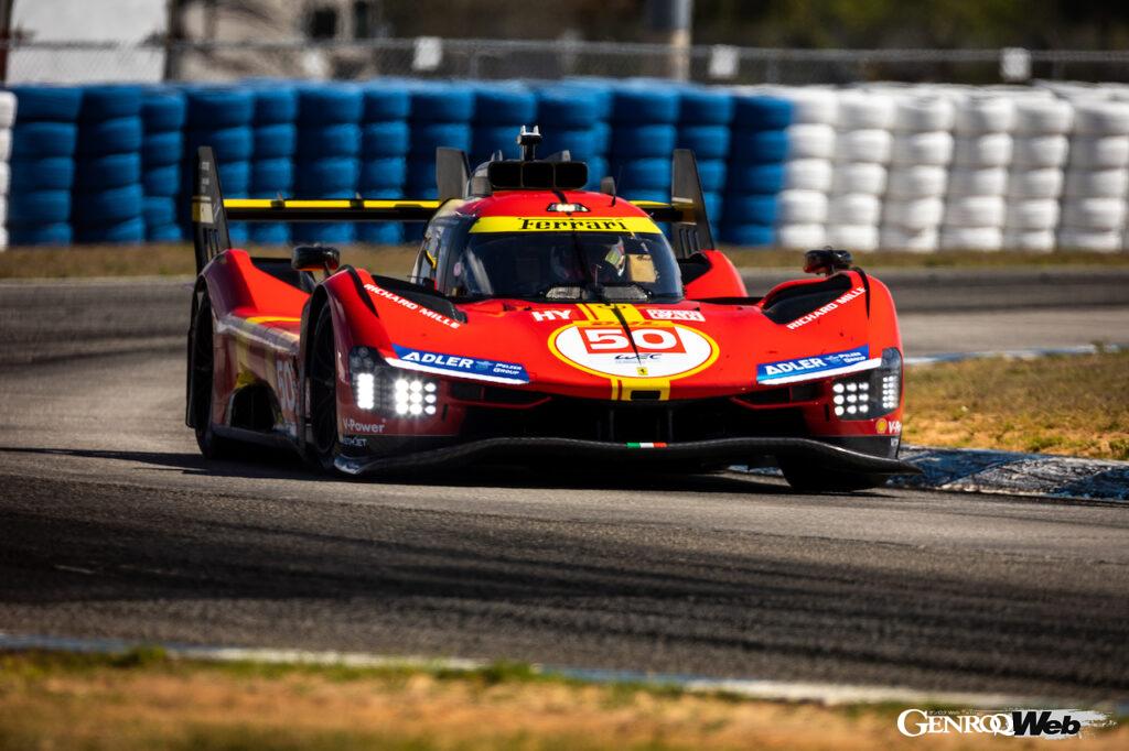 フェラーリがワークス体制で耐久レースに参戦してから50年、ついにWECへのワークス復帰を果たしたフェラーリ。フェラーリ 499P 50号車は予選で見事ポールポジションを獲得する。
