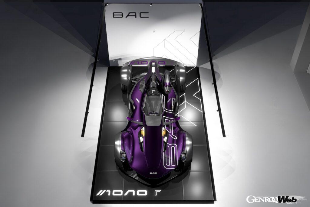 東京と福岡に展示される2台の「Mono R」は、スコットランドのファクトリーで完成。ショールームに先立って、オートモビル・カウンシルで公開される。写真は東京ショールームの予想イラスト。