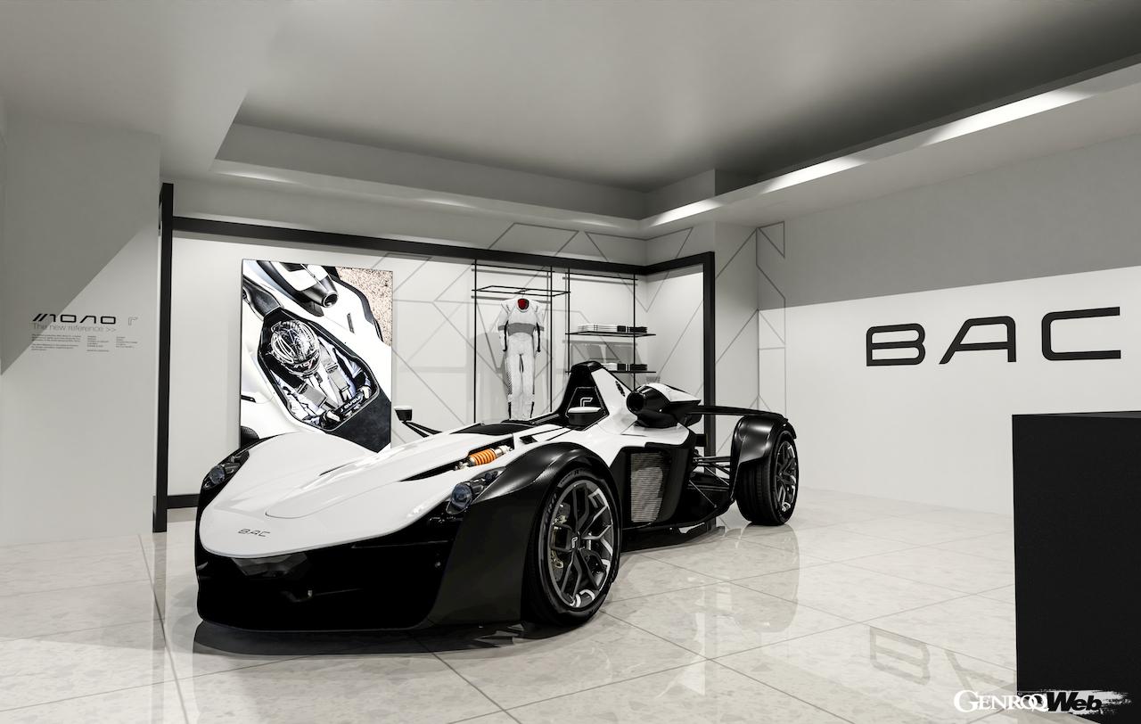 販売台数2番目の重要市場である日本、そして成長市場として期待されている台湾に、BACは新たなショールームをオープン。写真は福岡ショールームの予想イラスト。