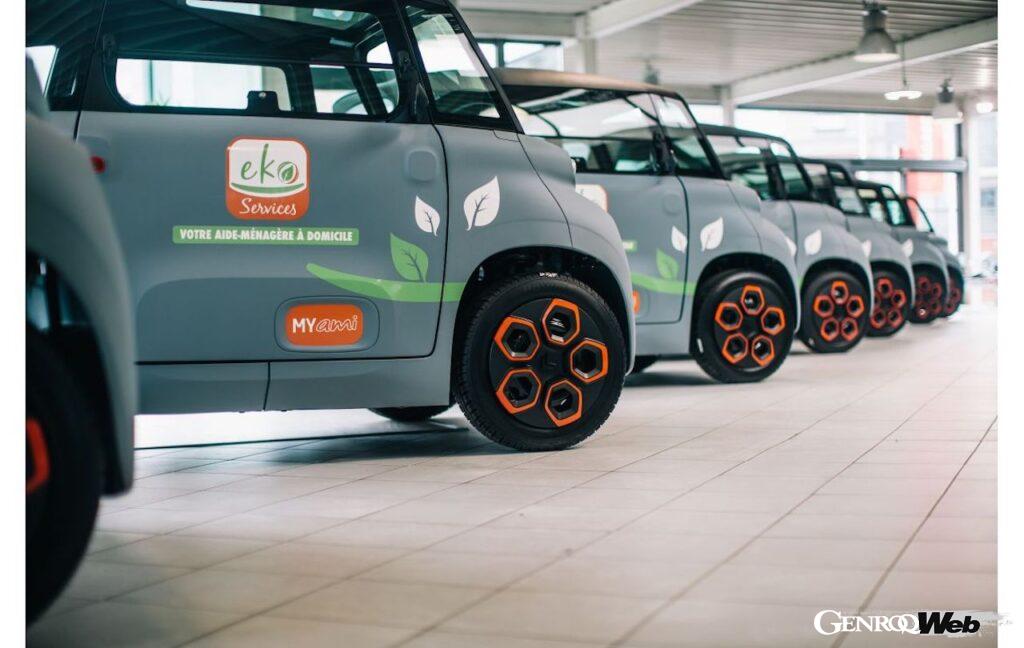 便利なマイクロEVとして、ヨーロッパで人気を集めつつあるシトロエン アミ。すでに、欧州では2万3000台以上が販売されている。