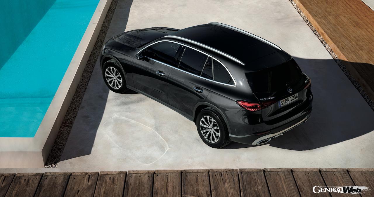 初代デビューから8年、初のフルモデルチェンジを敢行したメルセデス・ベンツのミディアムSUV「GLC」のエクステリア。