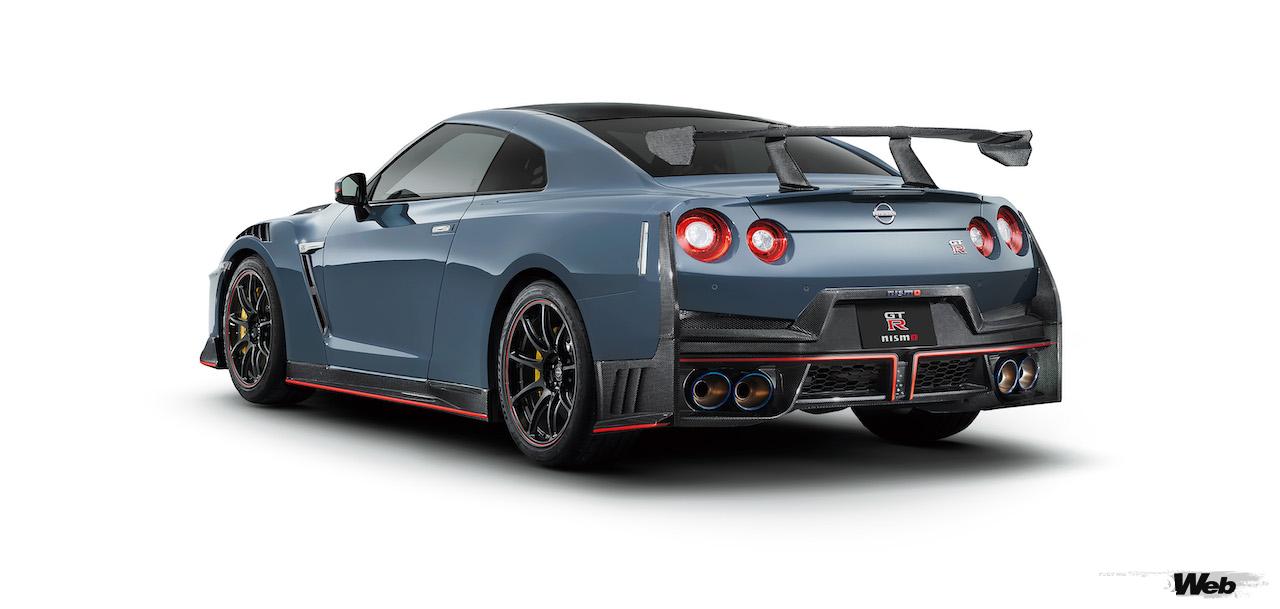 コーナーリング性能を徹底的に追求した、「GT-R NISMO」2024年モデル。