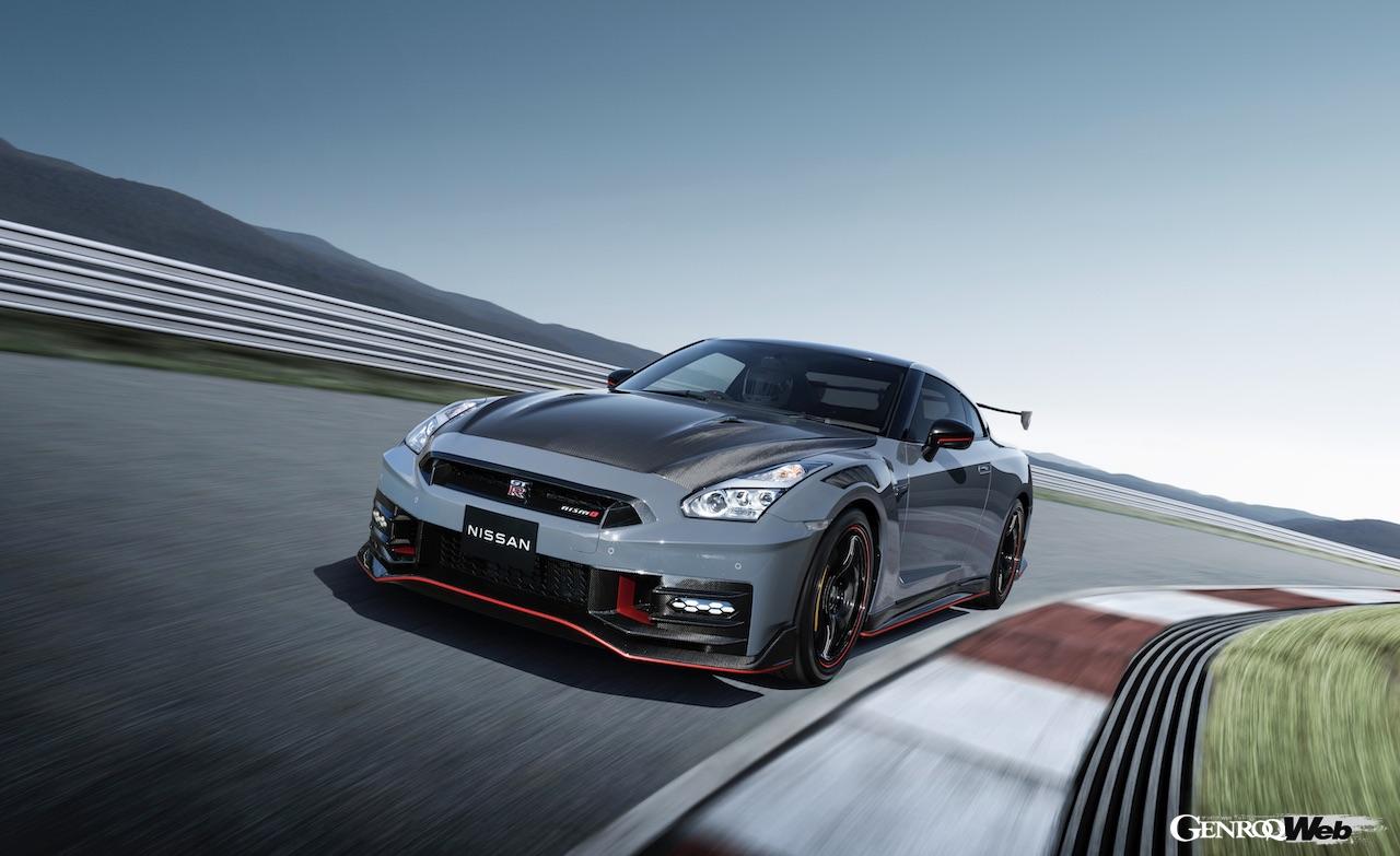 コーナーリング性能を徹底的に追求した、「GT-R NISMO」2024年モデル。