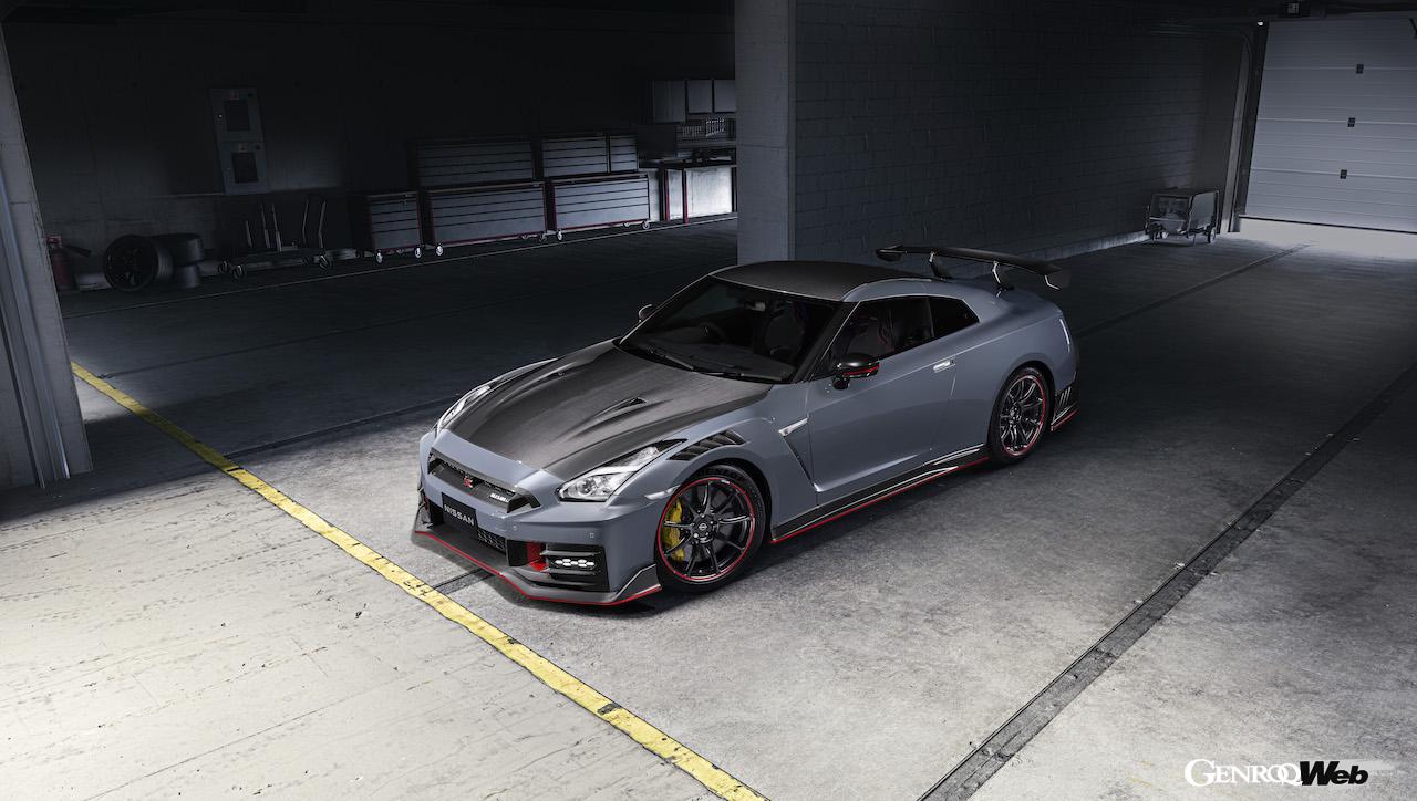 コーナーリング性能を徹底的に追求した、「GT-R NISMO」2024年モデル。