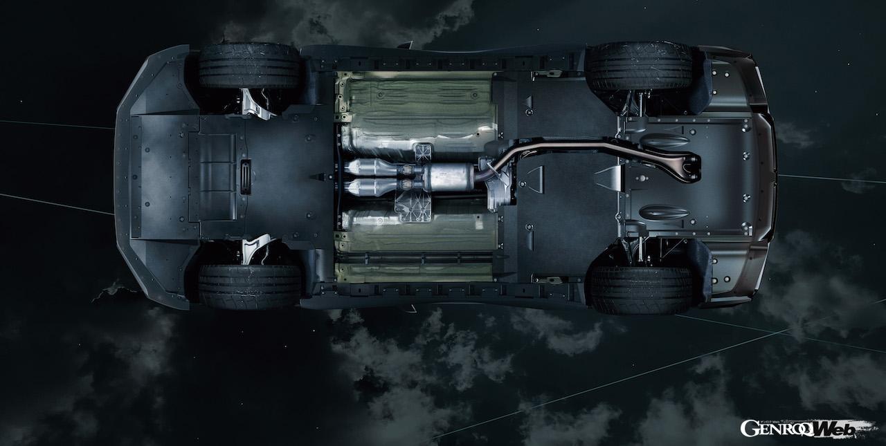 「日産 GT-R」2024年モデルのパートレイン。