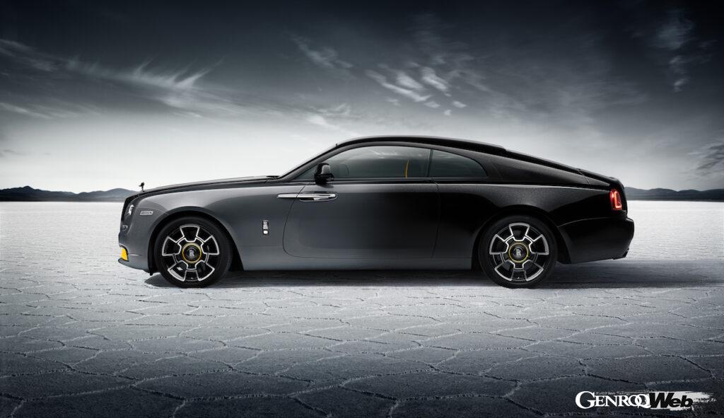 12台が限定製造される、ロールス・ロイス「ブラック・バッジ レイス ブラックアロー」のエクステリア。