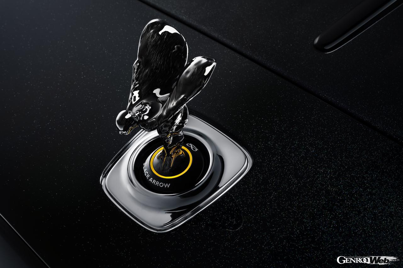 12台が限定製造される、ロールス・ロイス「ブラック・バッジ レイス ブラックアロー」のエクステリア。