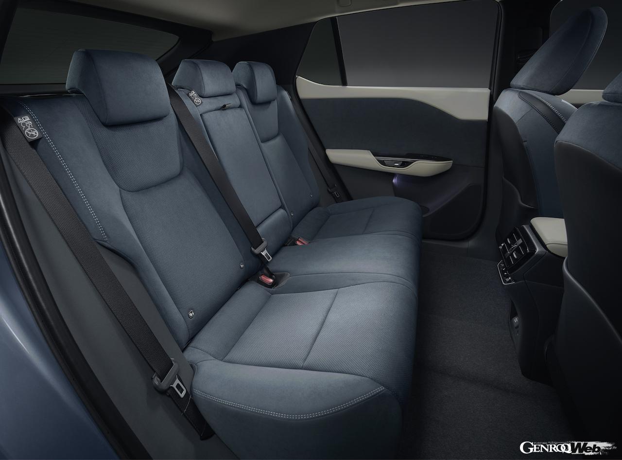 レクサス初のBEV専用モデルとして登場した「RZ450e」のインテリア。