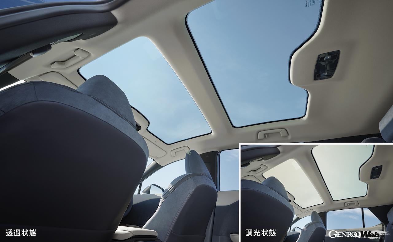 レクサス初のBEV専用モデルとして登場した「RZ450e」のインテリア。