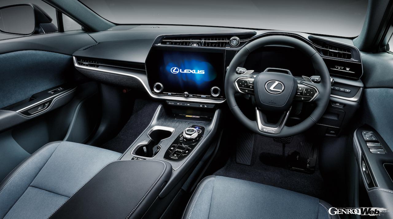 特別仕様車「RZ450e First Edition」の専用インテリア。