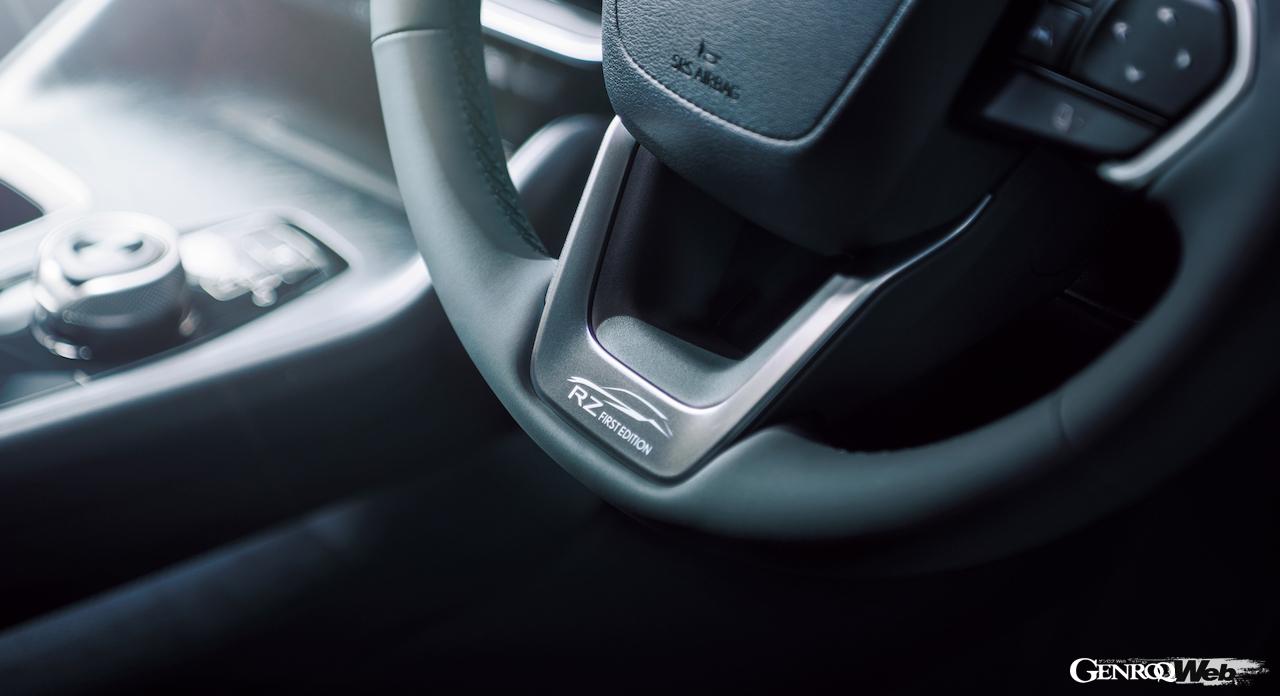 特別仕様車「RZ450e First Edition」の専用インテリア。