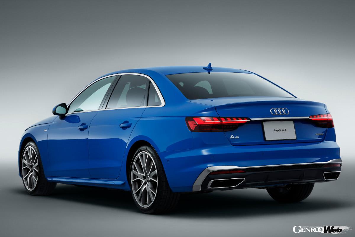 最高出力はほぼ同値だが、最大トルクは20Nm差でA4が勝る。燃費面でもより良好な数値をマークする。