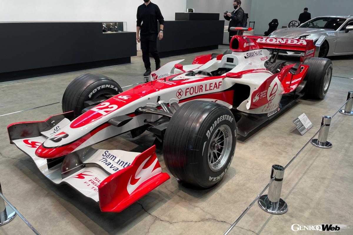 2007年のF1に参戦したスーパーアグリのSA07が展示されていた。