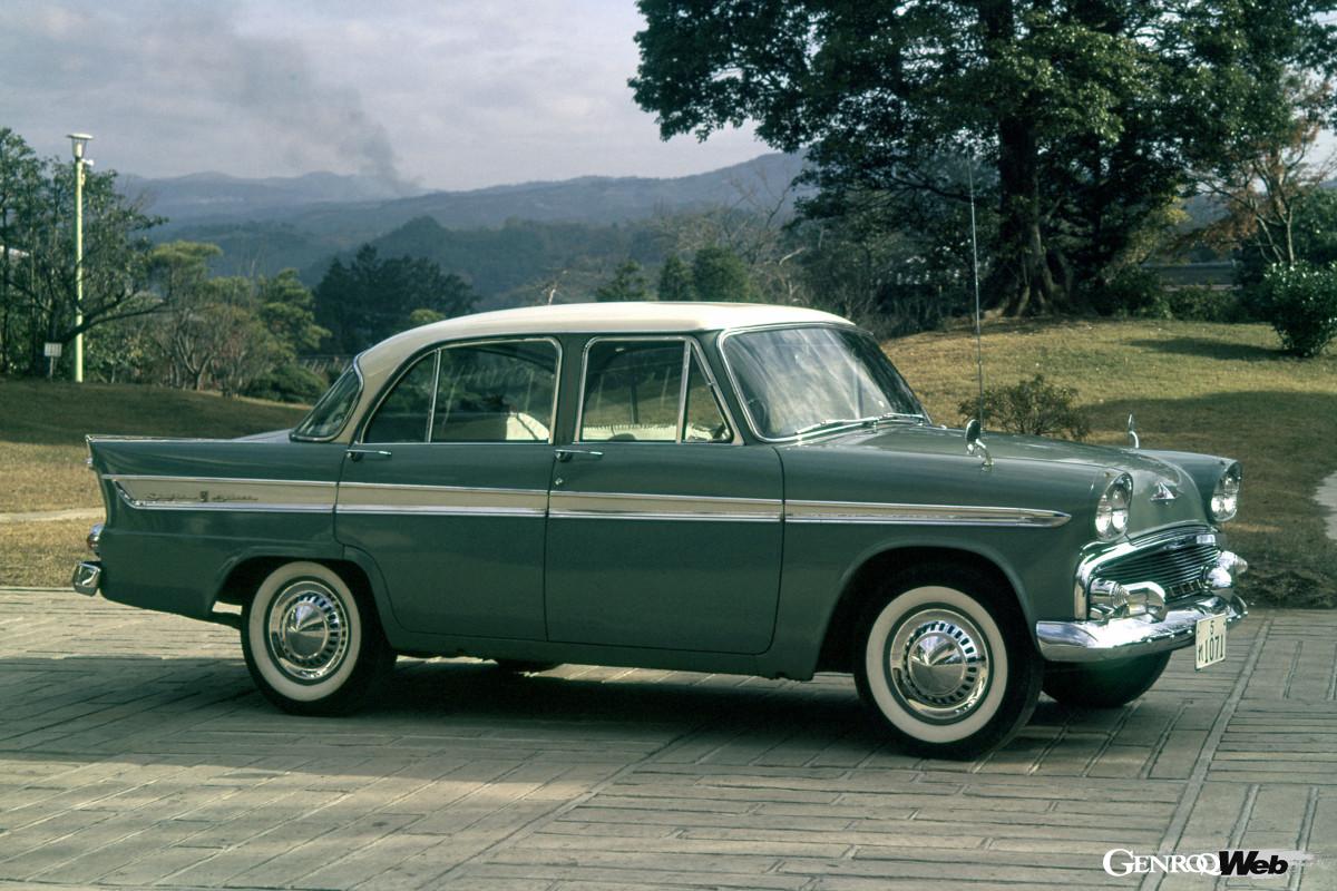 初代ALSI型プリンス・スカイライン1500デラックス。