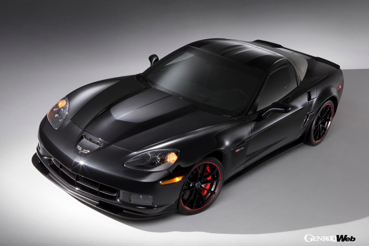写真のZ06はシボレーブランド100周年を記念したセンテニアルエディション。カーボンブレーキが装備されるなどした。