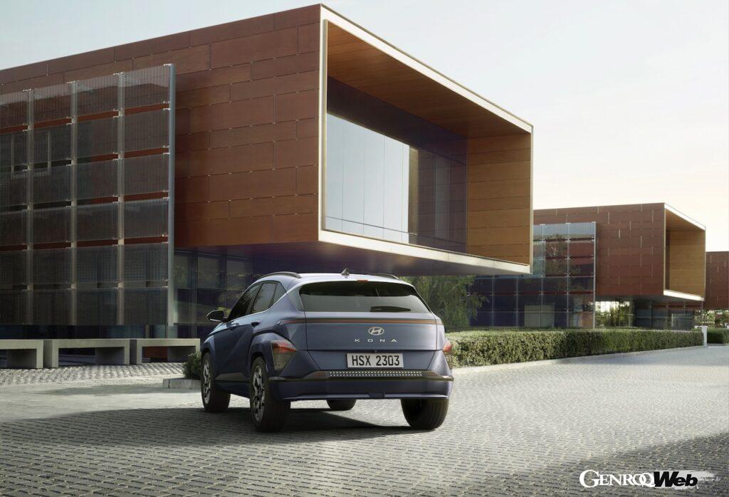 2代目に進化したBEV仕様「ヒョンデ コナ エレクトリック」のエクステリア。