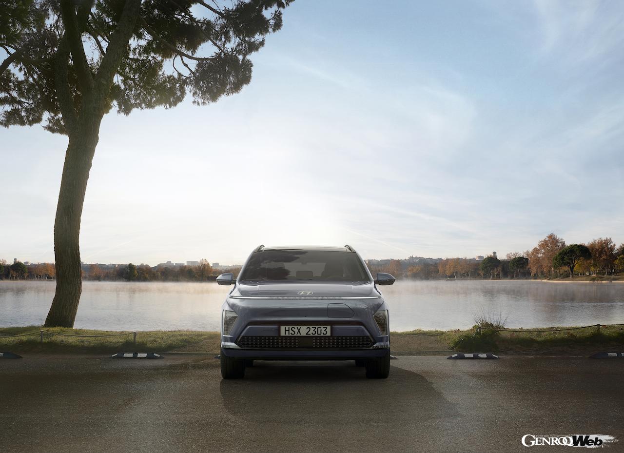 2代目に進化したBEV仕様「ヒョンデ コナ エレクトリック」のエクステリア。