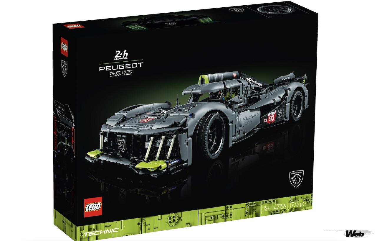 2022年シーズンからWECを戦うプジョー 9X8が、様々なギミックを備えたレゴ テクニックから登場した。