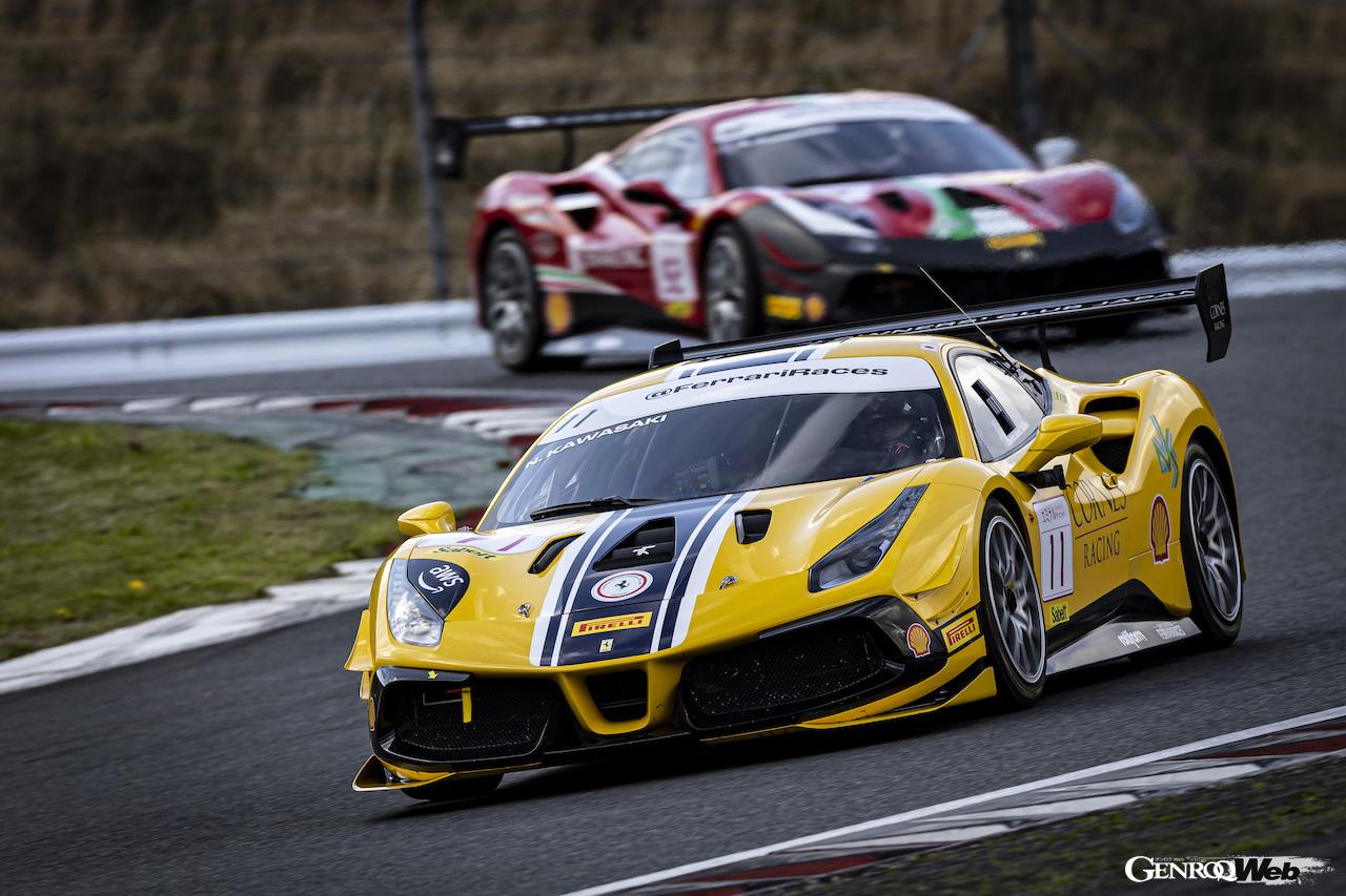 絶好のコンディションとなった富士スピードウェイを舞台に開催された「フェラーリ・チャレンジ・トロフェオ・ピレリ・ジャパン」開幕戦。