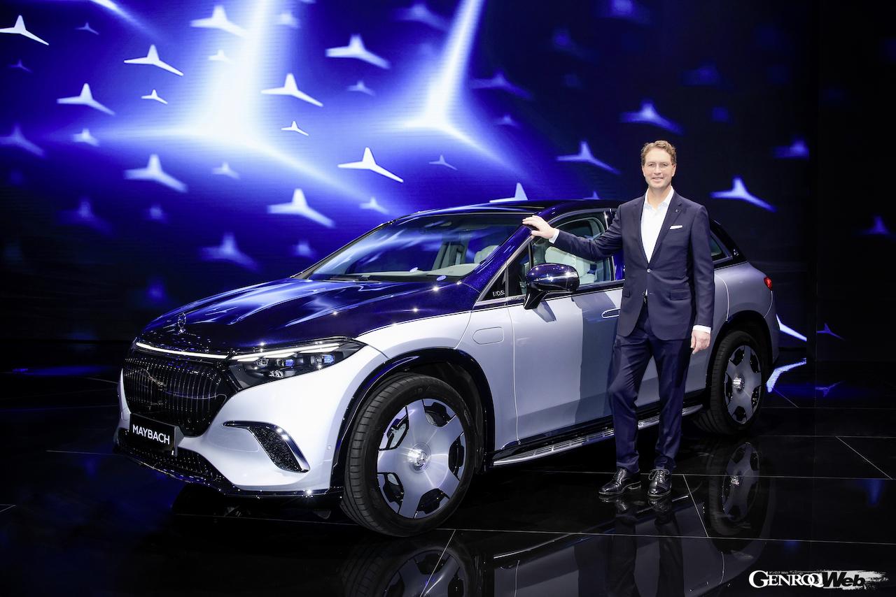 メルセデス・ベンツは、現在開催中の上海モーターショーにおいて、最高級電動SUV「メルセデス・マイバッハ EQS 680 SUV」を発表した。