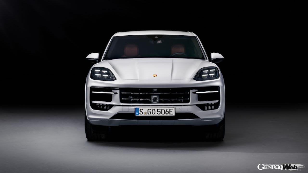 ポルシェ史上最大級のアップデートを実施した「ポルシェ カイエン」改良新型のエクステリア。