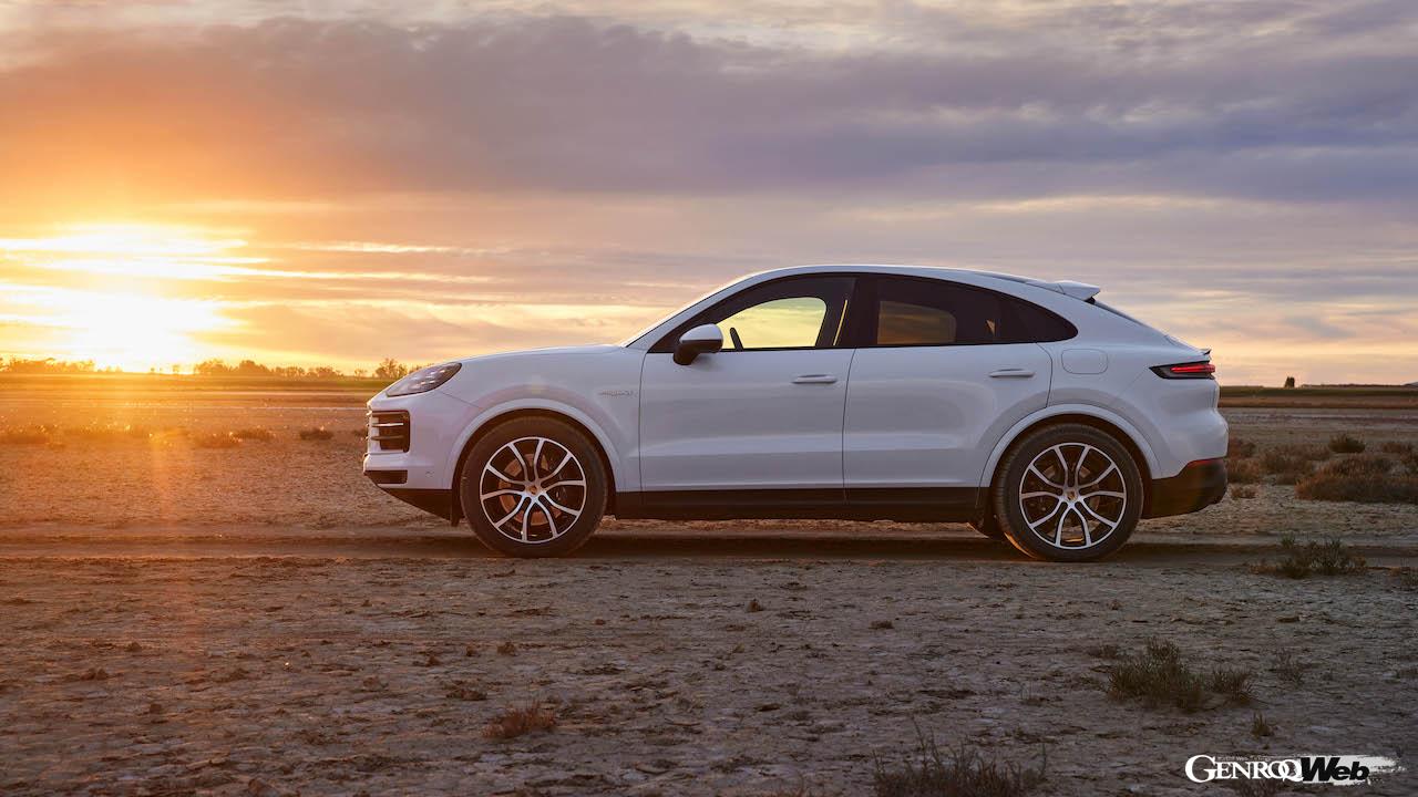 ポルシェ史上最大級のアップデートを実施した「ポルシェ カイエン」改良新型のエクステリア。