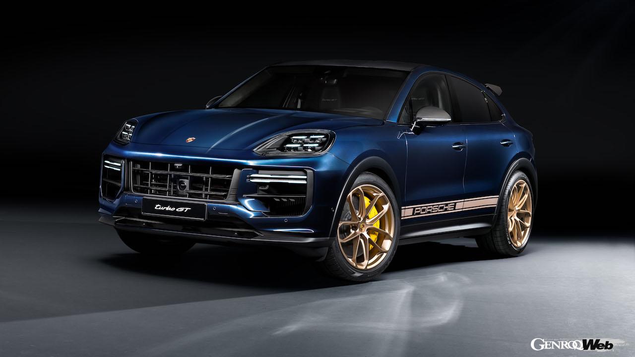 ポルシェ史上最大級のアップデートを実施した「ポルシェ カイエン」改良新型のエクステリア。