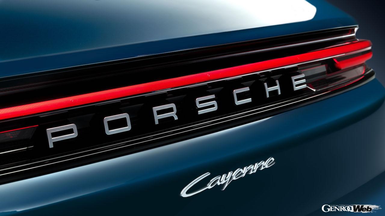 ポルシェ史上最大級のアップデートを実施した「ポルシェ カイエン」改良新型のエクステリア。