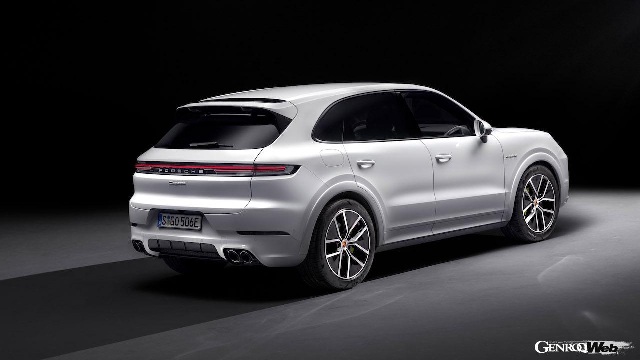 ポルシェ史上最大級のアップデートを実施した「ポルシェ カイエン」改良新型のエクステリア。