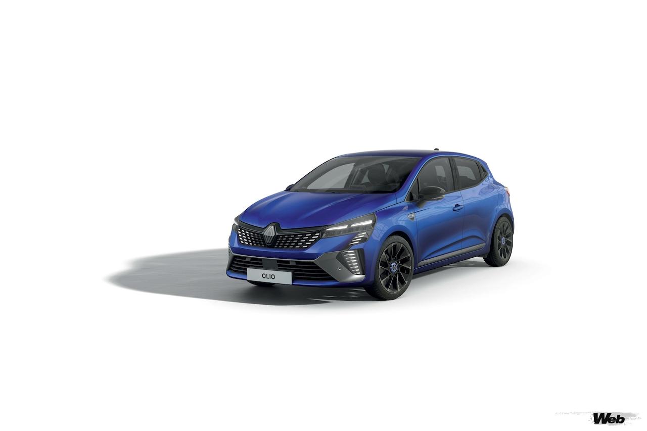 「ルノー クリオ」改良新型のエクステリア。