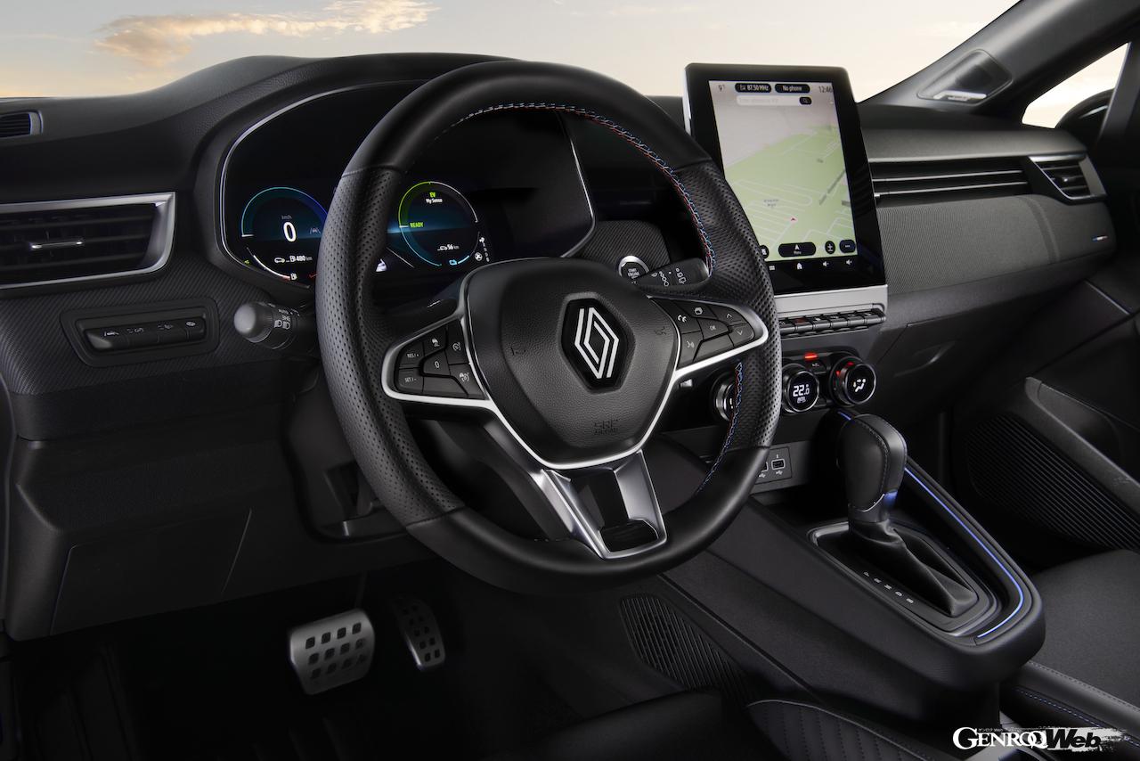 「ルノー クリオ」改良新型のインテリア。