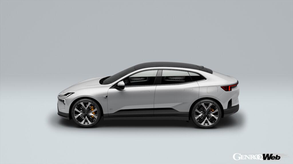 2023年11月から中国で販売される、フル電動SUVクーペ「ポールスター 8」のエクステリア。