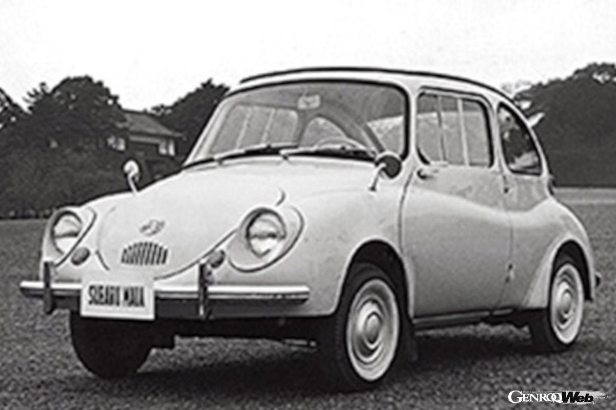 1958年に誕生したスバル360。