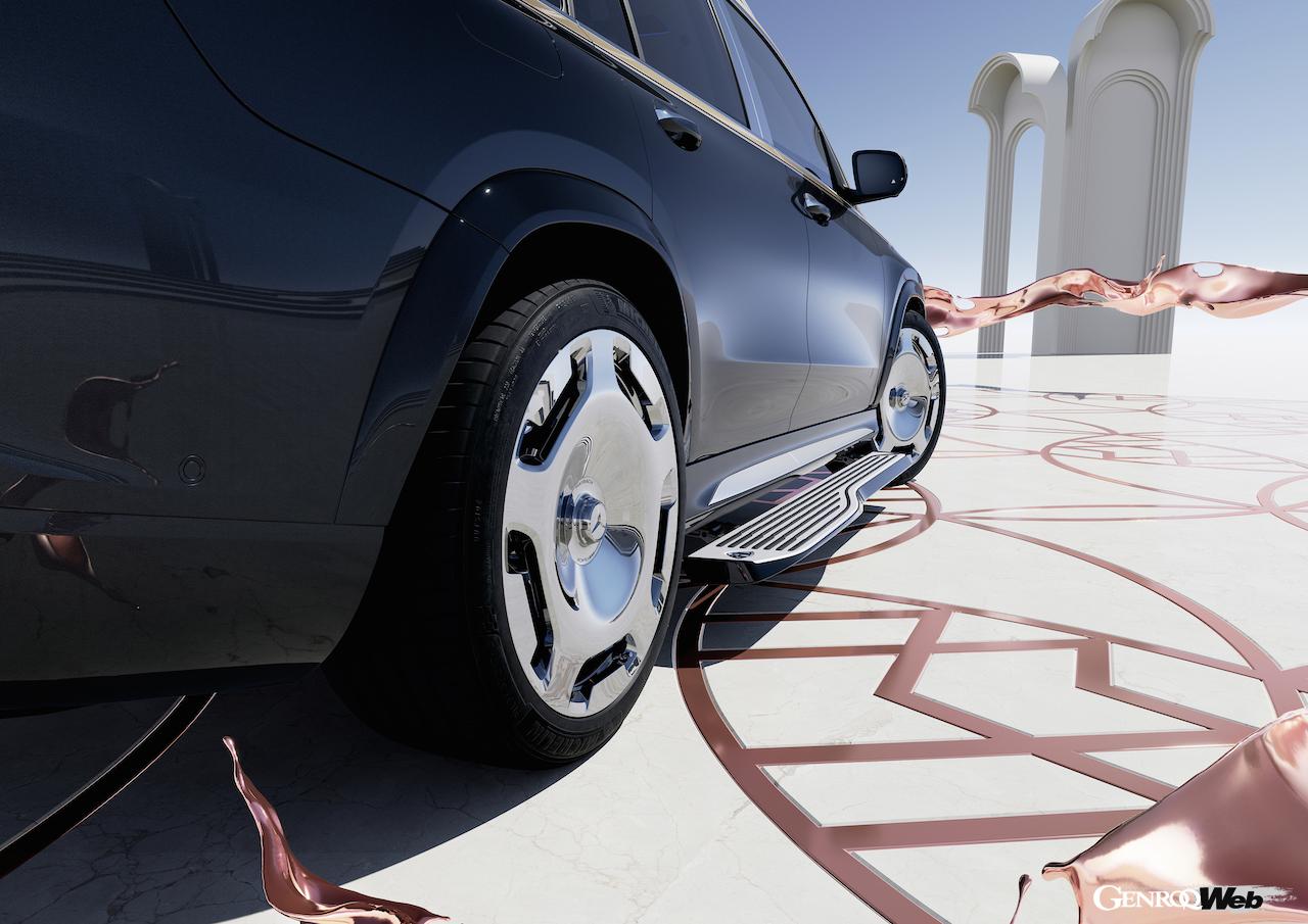 「メルセデス・マイバッハ GLS」改良新型のエクステリア。