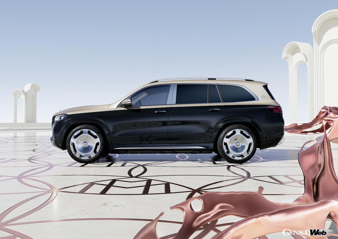 「メルセデス・マイバッハ GLS」改良新型のエクステリア。