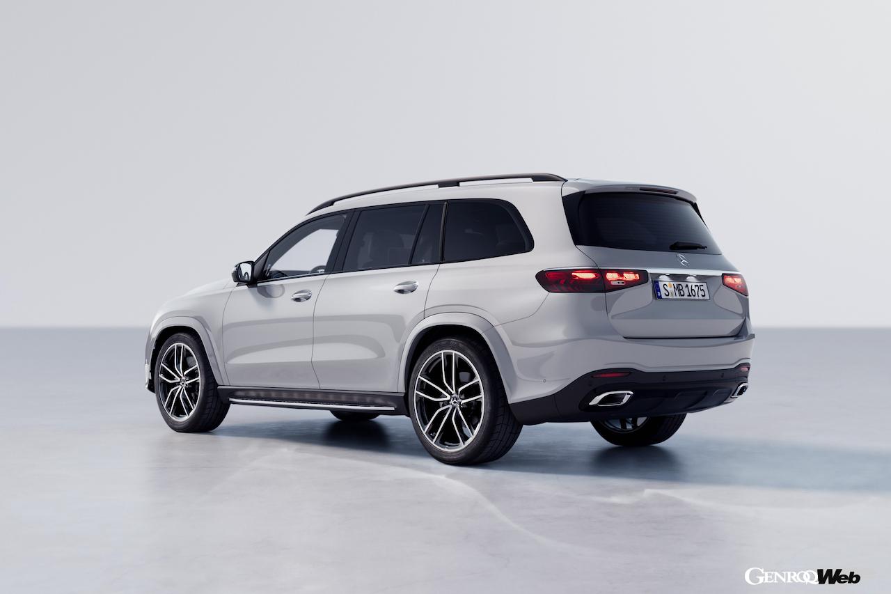 「メルセデス・ベンツ GLS」改良新型のエクステリア。