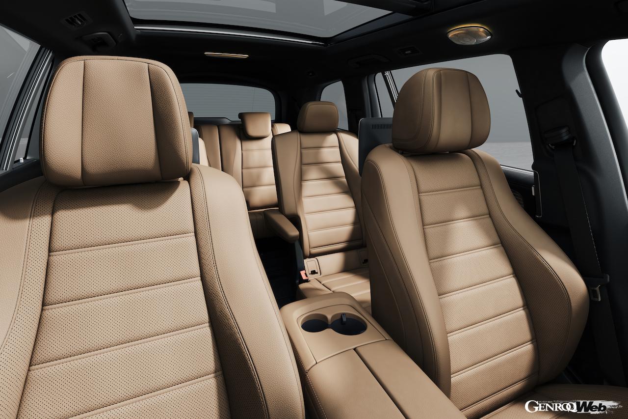 「メルセデス・ベンツ GLS」改良新型のインテリア。