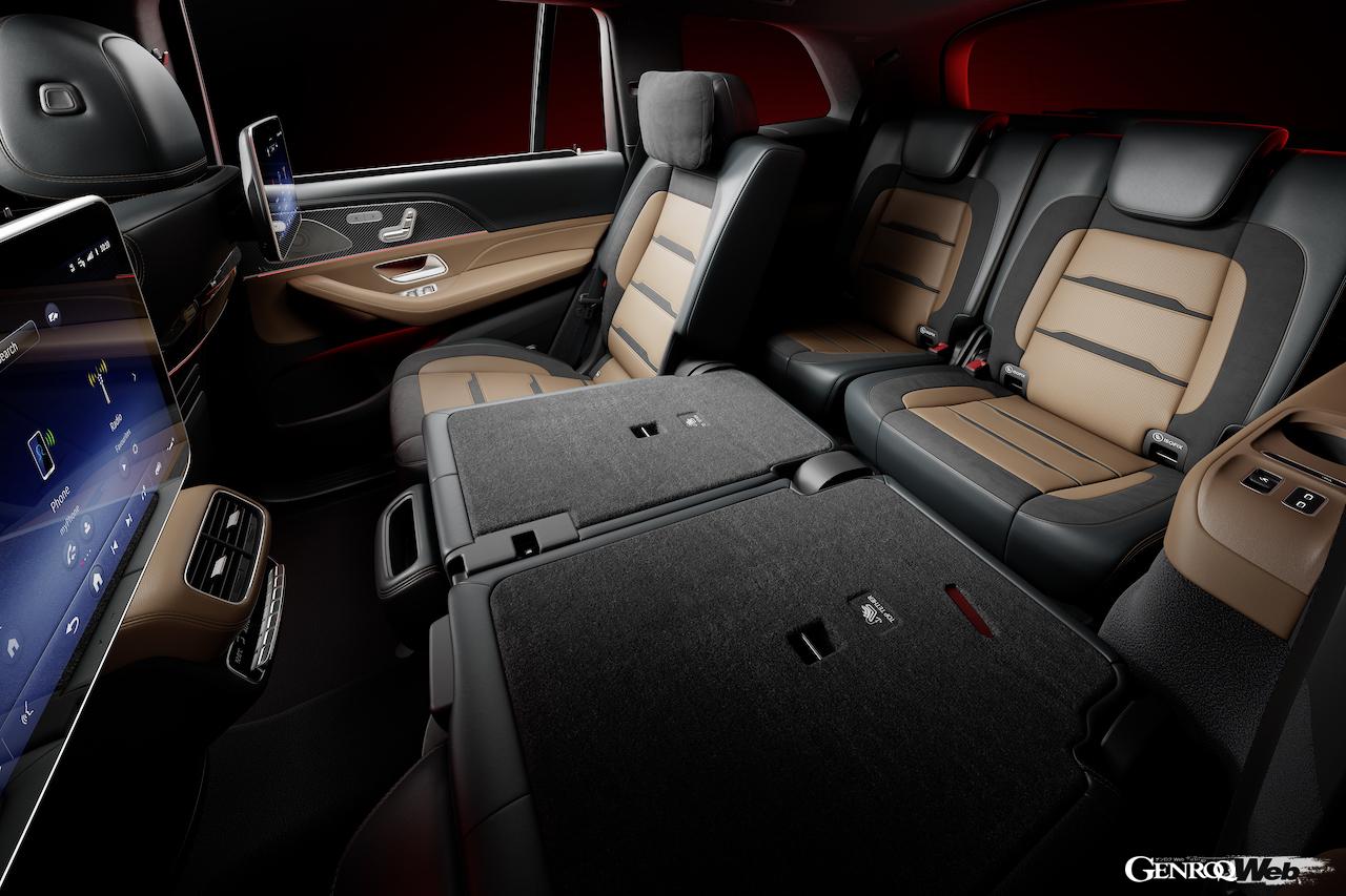 「メルセデス・ベンツ GLS」改良新型のインテリア。