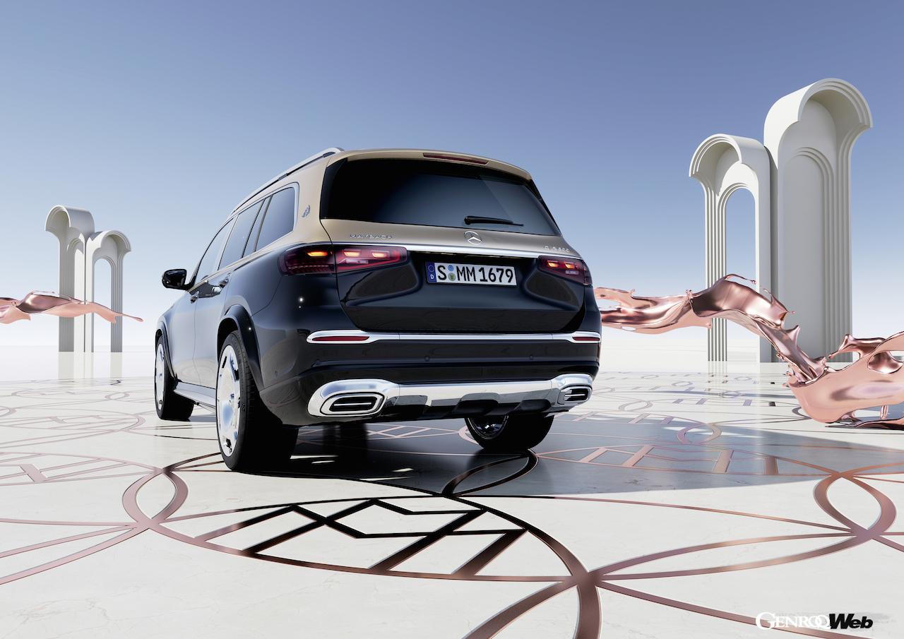 「メルセデス・マイバッハ GLS」改良新型のエクステリア。